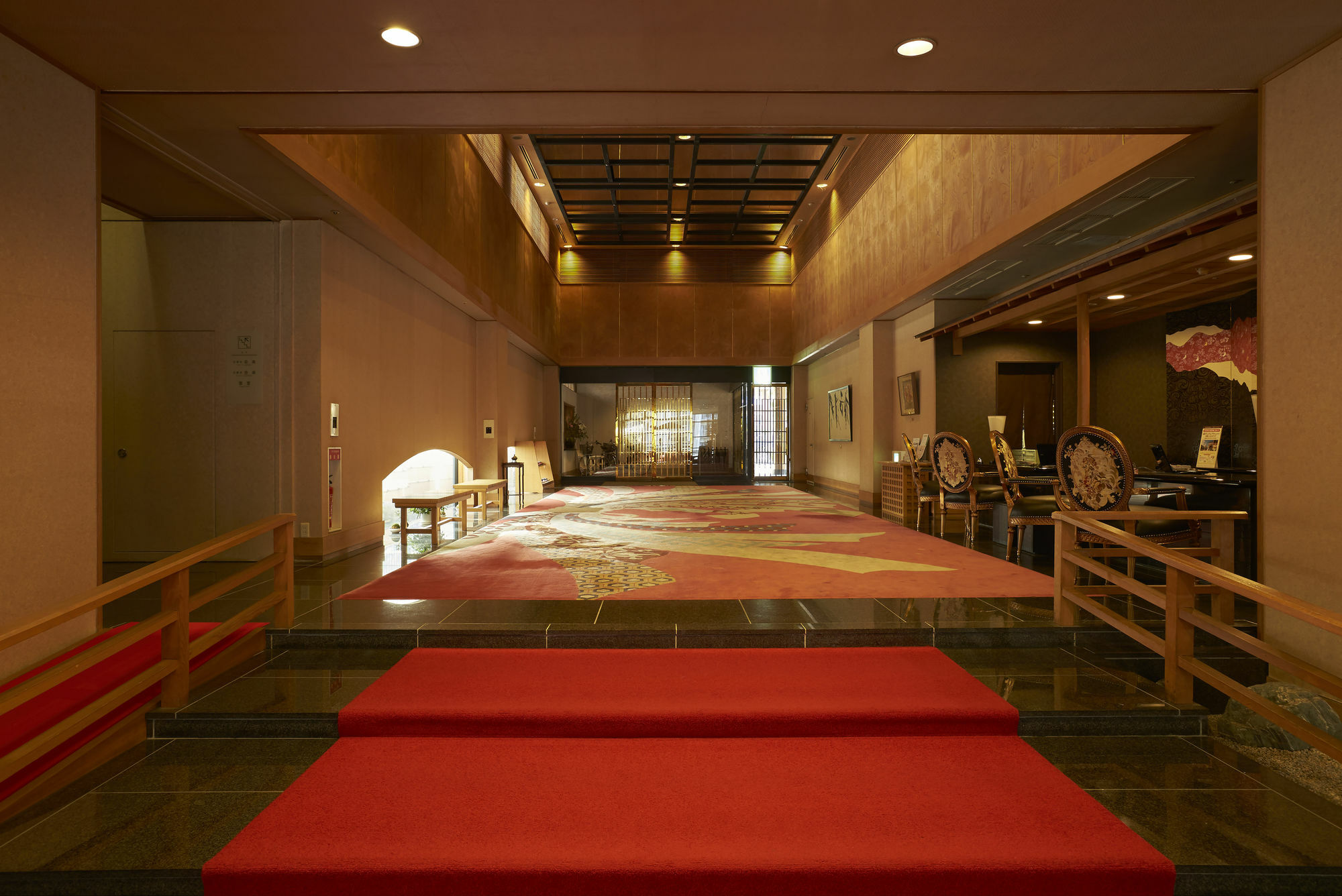 Отель Kinugawa Onsen Sanraku Никко Экстерьер фото